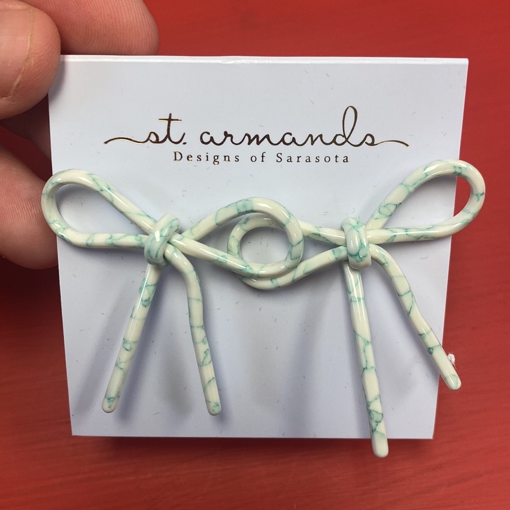 St. Armands bow earrings - New!​